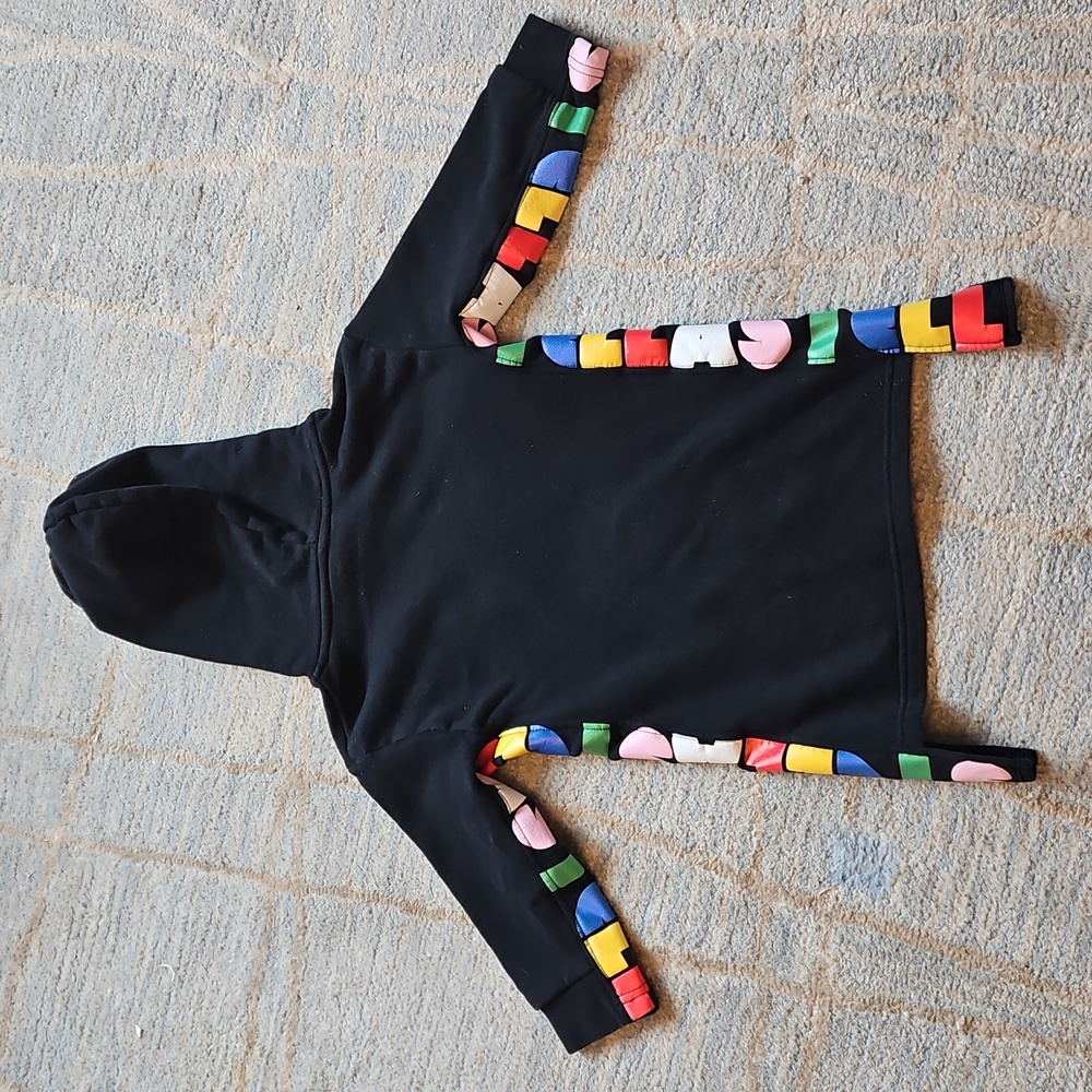 Stella McCartney Kids STELLA LOGO Sweater Dress Black Size 3 - Picture 11 of 12